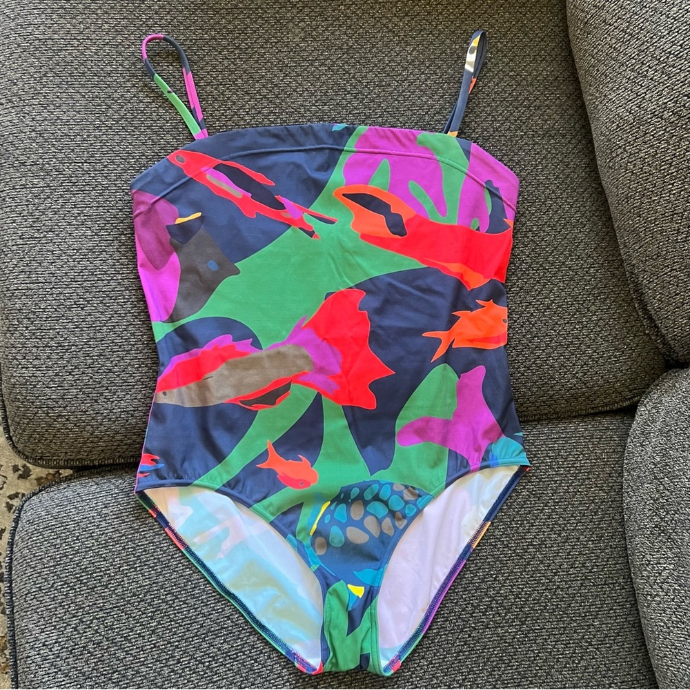 ERES Fish Graphic One Piece
